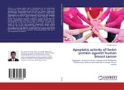 Cover von Apoptotic activity of lectin protein against human breast cancer