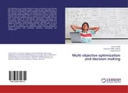 Cover von Multi objective optimization and decision making
