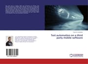 Cover von Test automation on a third party mobile software