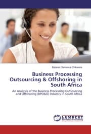 Cover von Business Processing Outsourcing & Offshoring in South Africa