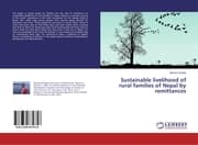 Cover von Sustainable livelihood of rural families of Nepal by remittances