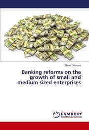 Cover von Banking reforms on the growth of small and medium sized enterprises