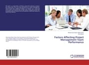 Cover von Factors Affecting Project Management Team Performance