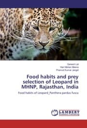 Cover von Food habits and prey selection of Leopard in MHNP, Rajasthan, India