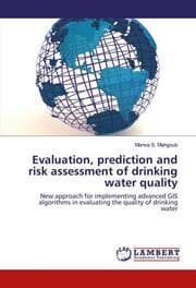 Cover von Evaluation, prediction and risk assessment of drinking water quality
