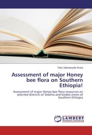 Cover von Assessment of major Honey bee flora on Southern Ethiopia!