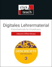 Cover von Geschichte entdecken BY click & teach 3 Box