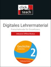 Cover von Geschichte entdecken SHS click & teach 2 Box