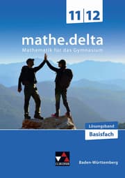Cover von mathe.delta BW 11/12 Basisfach LB