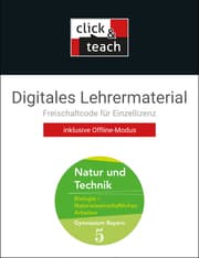 Cover von Natur und Technik click & teach 5 Box