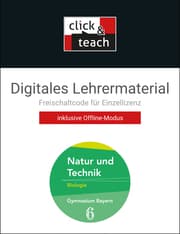 Cover von Natur und Technik click & teach 6 Box