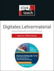 Cover von Wirtschaftspolitik click & teach Box