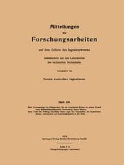 Cover von Untersuchung von Flüssigkeiten, die als vermittelnde Körper im oberen Prozeß einer Mehrstoffdampfmaschine Verwendung finden können