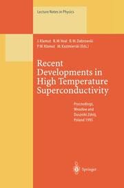 Cover von Recent Developments in High Temperature Superconductivity
