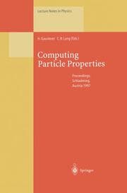 Cover von Computing Particle Properties