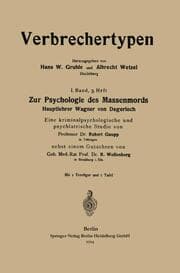 Cover von Zur Psychologie des Massenmords
