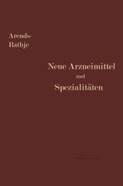 Cover von Neue Arzneimittel und Pharmazeutische Spezialitäten