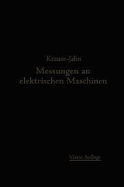 Cover von Messungen an elektrischen Maschinen