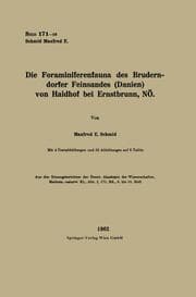 Cover von Die Foraminiferenfauna des Bruderndorfer Feinsandes (Danien) von Haidhof bei Ernstbrunn, NÖ