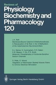Cover von Reviews of Physiology, Biochemistry and Pharmacology