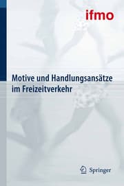 Cover von Motive und Handlungsansätze im Freizeitverkehr