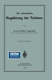Cover von Die automatische Regulierung der Turbinen