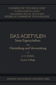 Cover von Das Acetylen