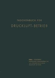 Cover von Taschenbuch für Druckluft-Betrieb