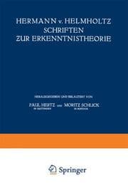 Cover von Hermann v.Helmholtz Schriften zur Erkenntnistheorie