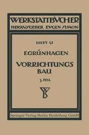 Cover von Der Vorrichtungsbau