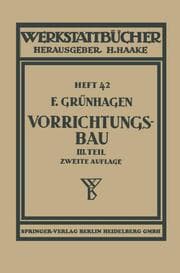 Cover von Der Vorrichtungsbau