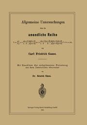 Cover von Allgemeine Untersuchungen über die unendliche Reihe