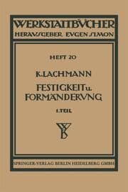 Cover von Festigkeit und Formänderung