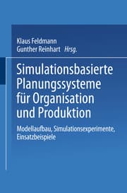 Cover von Simulationsbasierte Planungssysteme für Organisation und Produktion