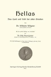 Cover von Hellas Das Land und Volk der alten Griechen