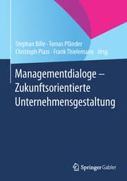 Cover von Managementdialoge - Zukunftsorientierte Unternehmensgestaltung