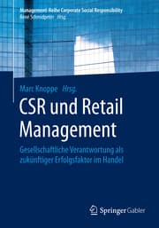 Cover von CSR und Retail Management