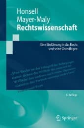 Cover von Rechtswissenschaft