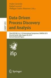 Cover von Data-Driven Process Discovery and Analysis