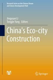 Cover von China's Eco-city Construction