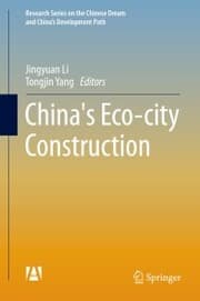 Cover von China's Eco-city Construction