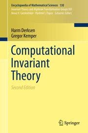 Cover von Computational Invariant Theory