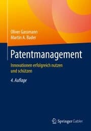 Cover von Patentmanagement