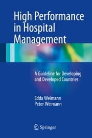 Cover von High Performance in Hospital Management