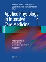 Cover von Applied Physiology in Intensive Care Medicine 1