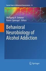 Cover von Behavioral Neurobiology of Alcohol Addiction