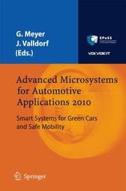 Cover von Advanced Microsystems for Automotive Applications 2010