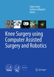 Cover von Knee Surgery using Computer Assisted Surgery and Robotics