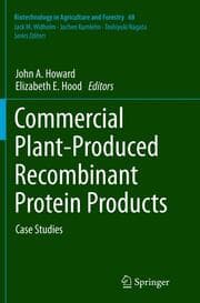 Cover von Commercial Plant-Produced Recombinant Protein Products