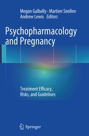 Cover von Psychopharmacology and Pregnancy